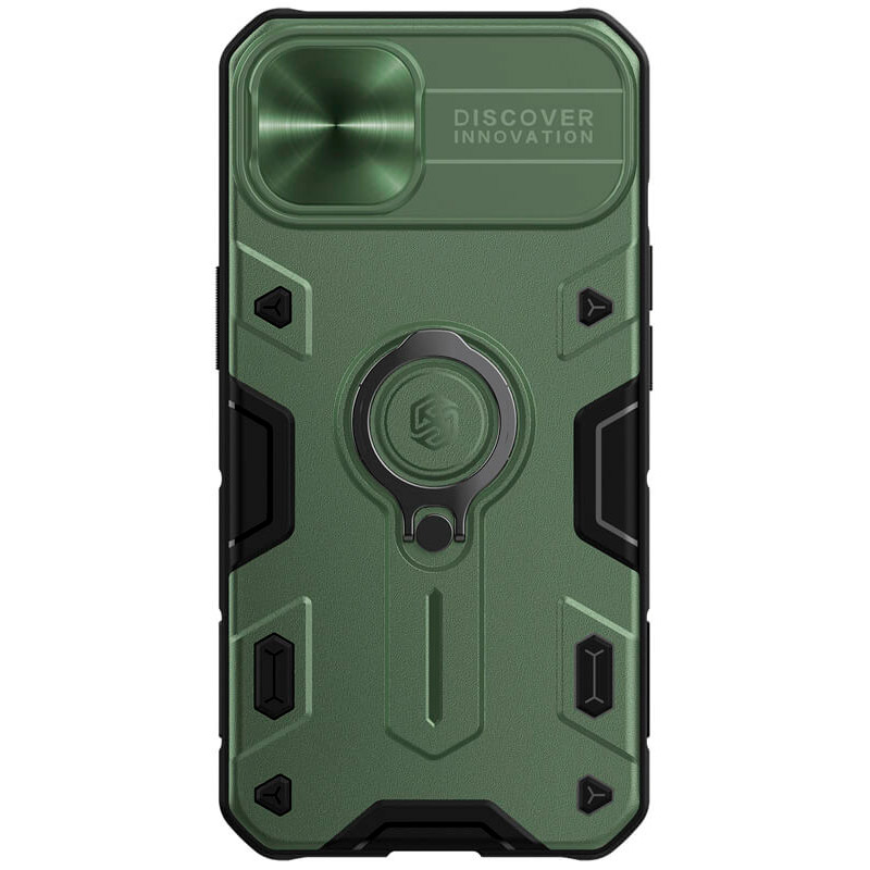 قاب اورجینال ضدضربه محافظ لنزدار هولدردار Camshield Armor نیلکین Apple iPhone 13