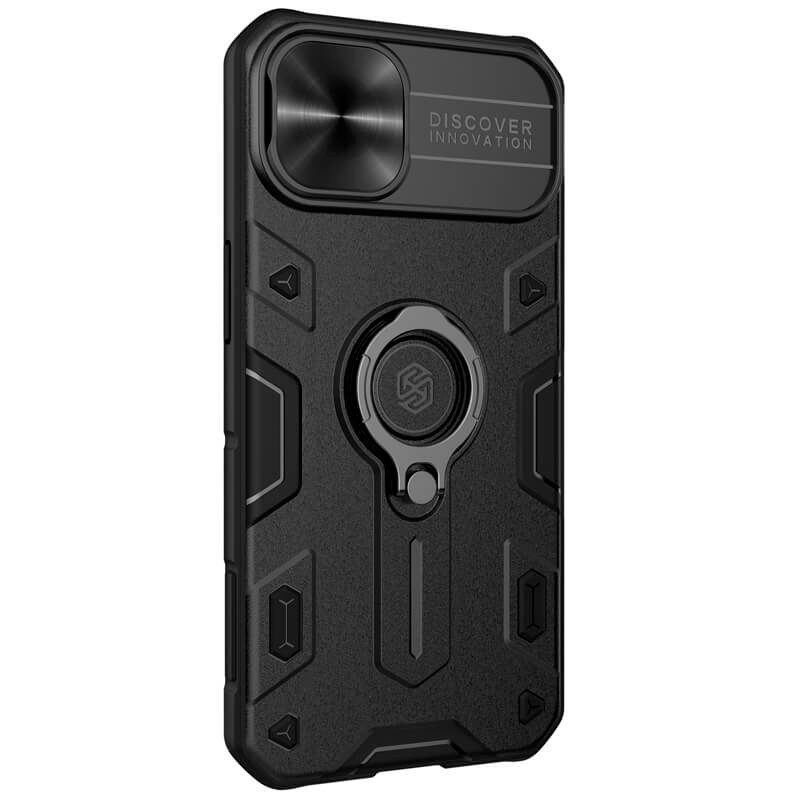 قاب اورجینال ضدضربه محافظ لنزدار هولدردار Camshield Armor نیلکین Apple iPhone 13