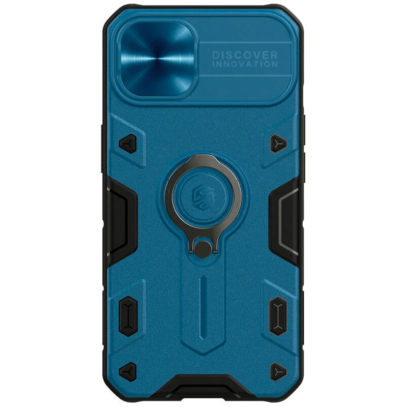 قاب اورجینال ضدضربه محافظ لنزدار هولدردار Camshield Armor نیلکین Apple iPhone 13
