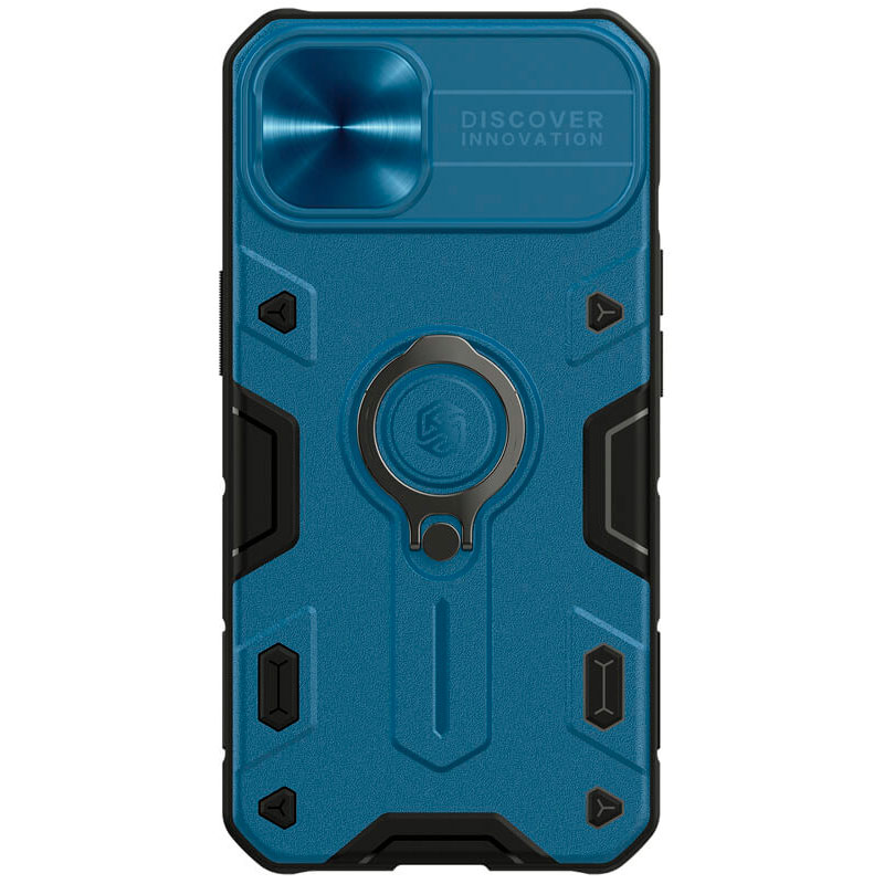 قاب اورجینال ضدضربه محافظ لنزدار هولدردار Camshield Armor نیلکین Apple iPhone 13