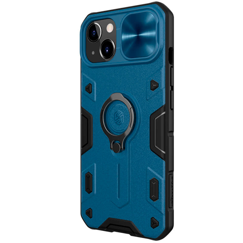 قاب اورجینال ضدضربه محافظ لنزدار هولدردار Camshield Armor نیلکین Apple iPhone 13