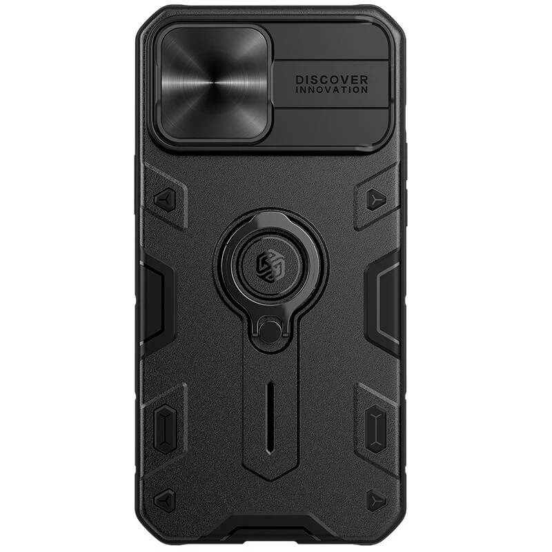 قاب اورجینال ضدضربه محافظ لنزدار هولدردار Camshield Armor نیلکین Apple iPhone 13 Pro