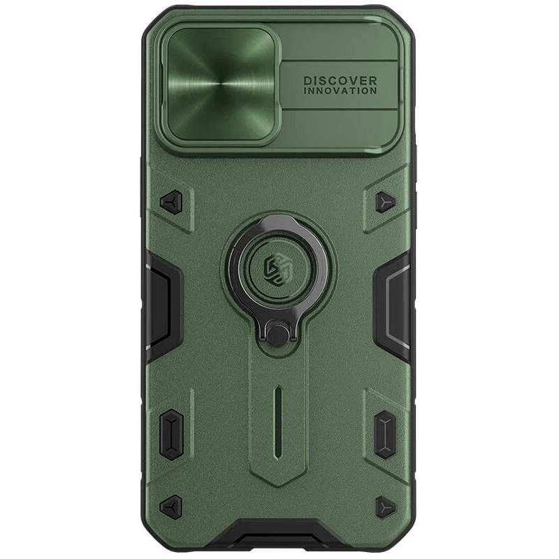 قاب اورجینال ضدضربه محافظ لنزدار هولدردار Camshield Armor نیلکین Apple iPhone 13 Pro