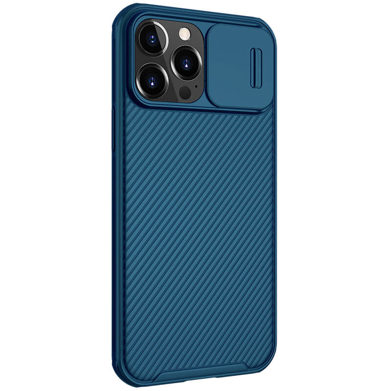 قاب اورجینال ضدضربه محافظ لنزدار Camshield Pro نیلکین Apple iPhone 13 Pro Max