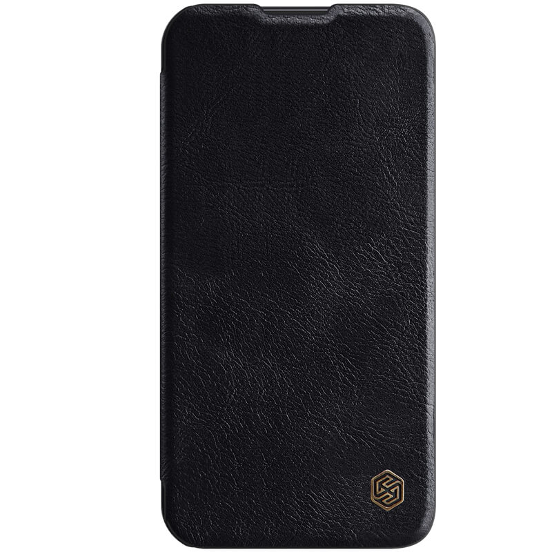 کیف چرمی اورجینال محافظ لنزدار QIN Pro نیلکین Apple iPhone 13
