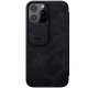 کیف چرمی اورجینال محافظ لنزدار QIN Pro نیلکین Apple iPhone 13 Pro