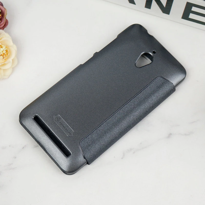 کیف اورجینال کلاسوری Sparkle نیلکین Asus Zenfone Go مشکی