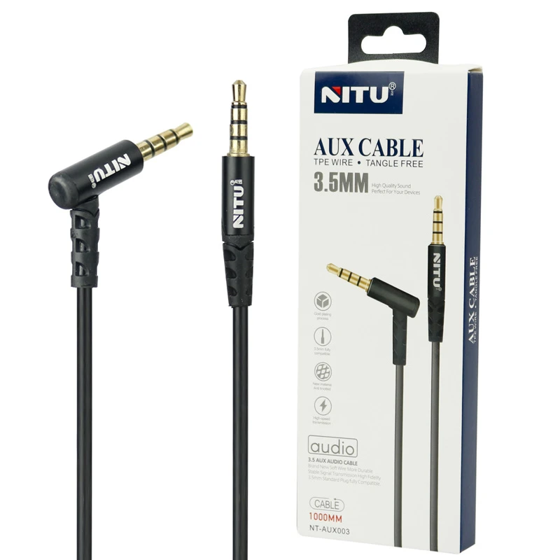 کابل AUX نیتو NT-AUX003 یکسر L طول 1 متر