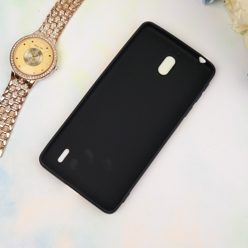 قاب طرح سیلیکونی Nokia 1 Plus مشکی