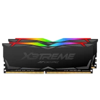 رم کامپیوتر OCPC X3TREME RGB Black DDR4 16GB 3200MHz CL16 Dual