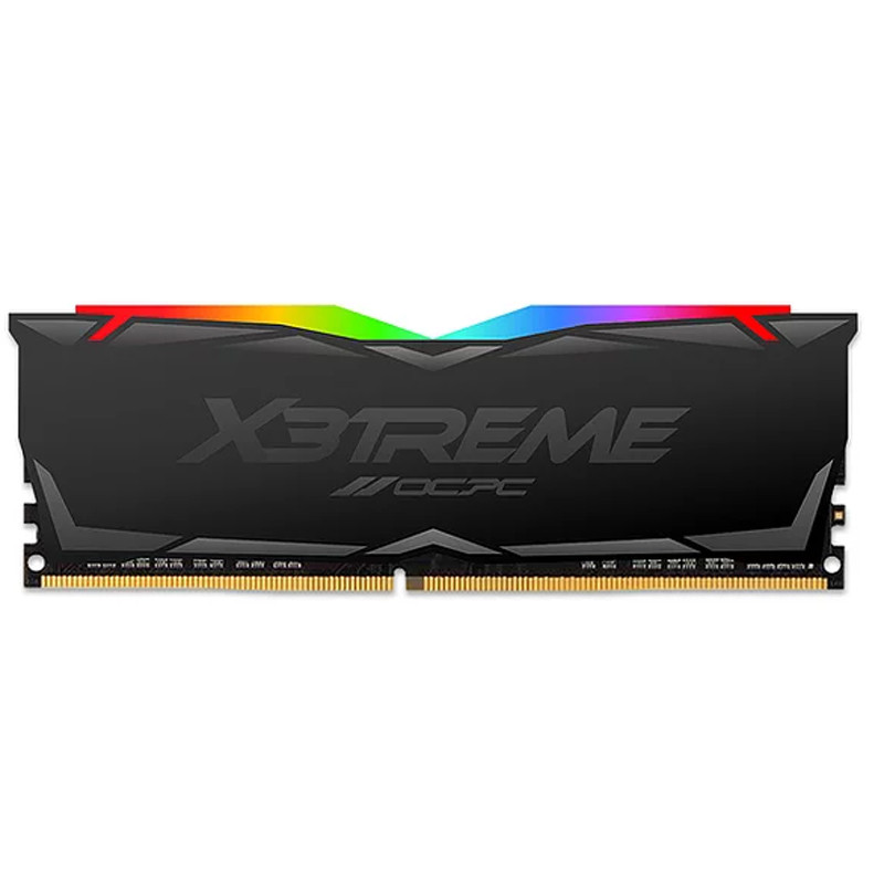 رم کامپیوتر OCPC X3TREME RGB Black DDR4 32GB 3200MHz CL16 Dual