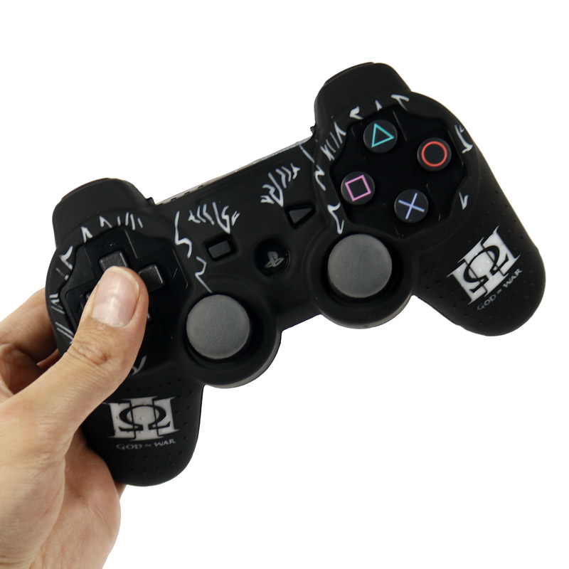 روکش دسته بازی PS3 طرح God Of War سفید مشکی