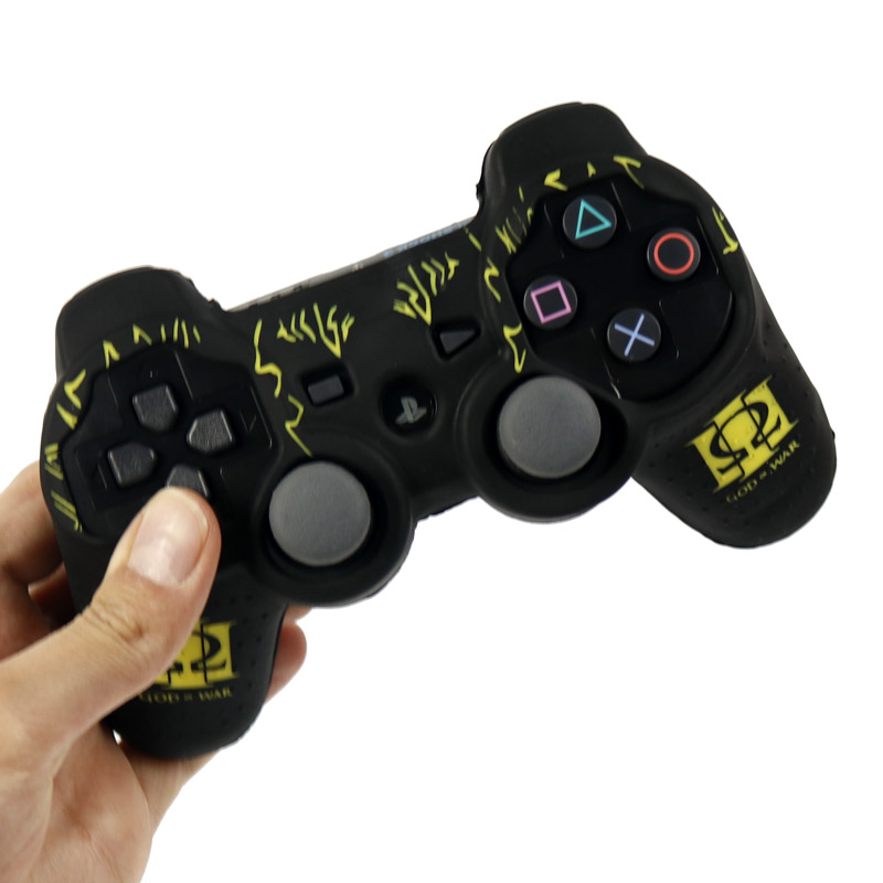 روکش دسته بازی PS3 طرح God Of War زرد مشکی