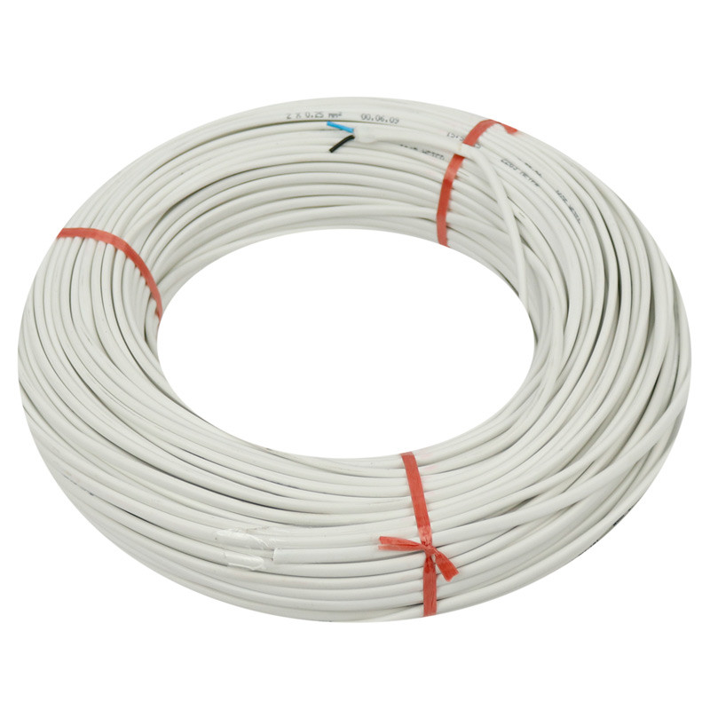 کابل برق مسی PVC 2*0.25 100m
