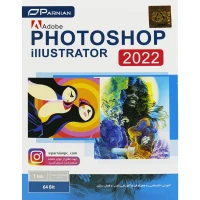 Adobe Photoshop + illustrator 2022 1DVD پرنیان