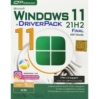 Windows 11 21H2 Final UEFI Ready TPM Support + DriverPack 1DVD9 پرنیان