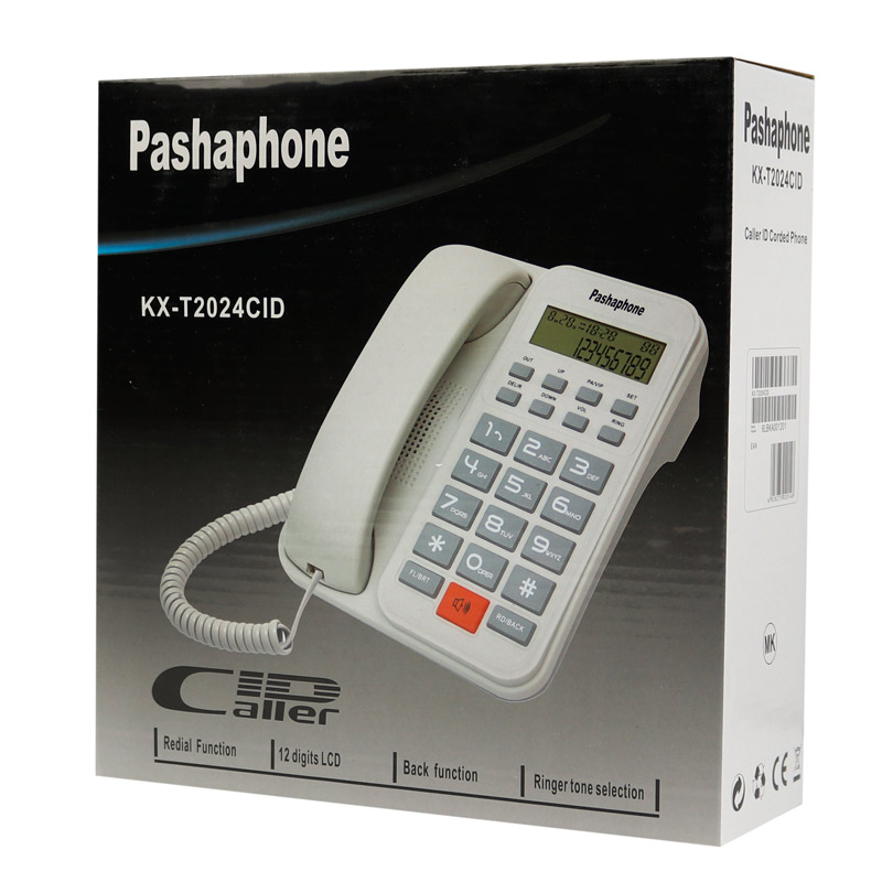 تلفن رومیزی پاشافون Pashaphone KX-T2024CID