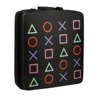 کیف کنسول بازی PS4 طرح لوگو دسته بازی زمینه مشکی