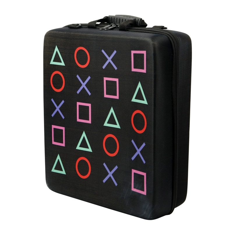 کیف کنسول بازی PS4 طرح لوگو دسته بازی زمینه مشکی