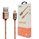 کابل آیفونی فست شارژ Recci RCL-J01 2.4A 1m