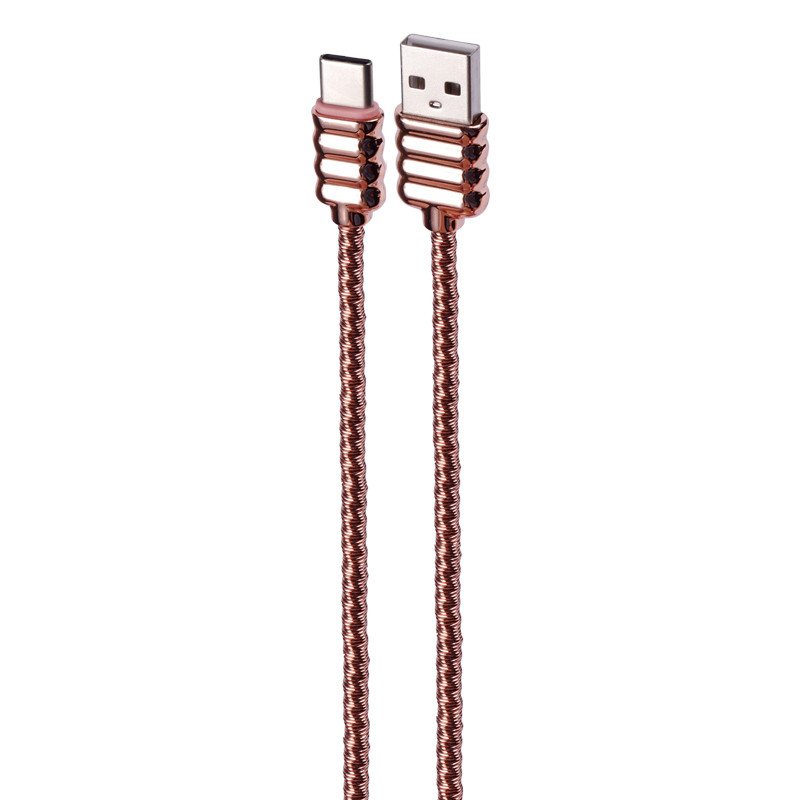 کابل تایپ سی فست شارژ Recci RTC-J01 2.4A 1m