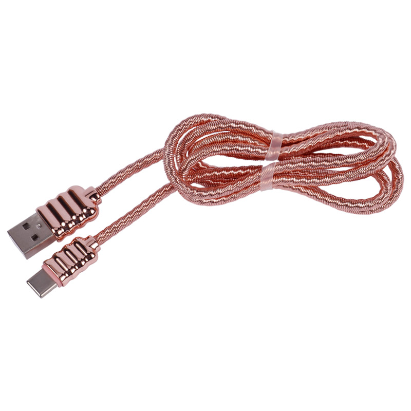 کابل تایپ سی فست شارژ Recci RTC-J01 2.4A 1m