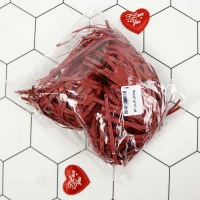 پوشال قرمز طرح I Love You