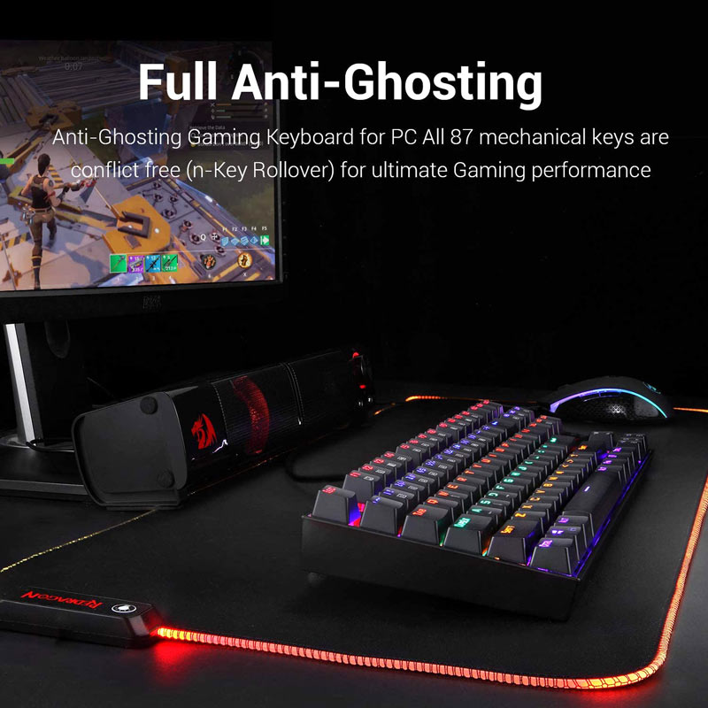 کیبورد گیمینگ ردراگون K552 RGB