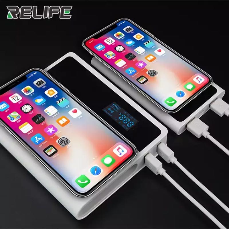 پاور بانک بی سیم فست شارژ 5000 ریلایف Relife RL-311 2 IN 1 QC3.0 20W