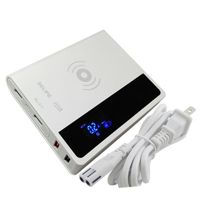 پاور بانک بی سیم فست شارژ 5000 ریلایف Relife RL-311 2 IN 1 QC3.0 20W