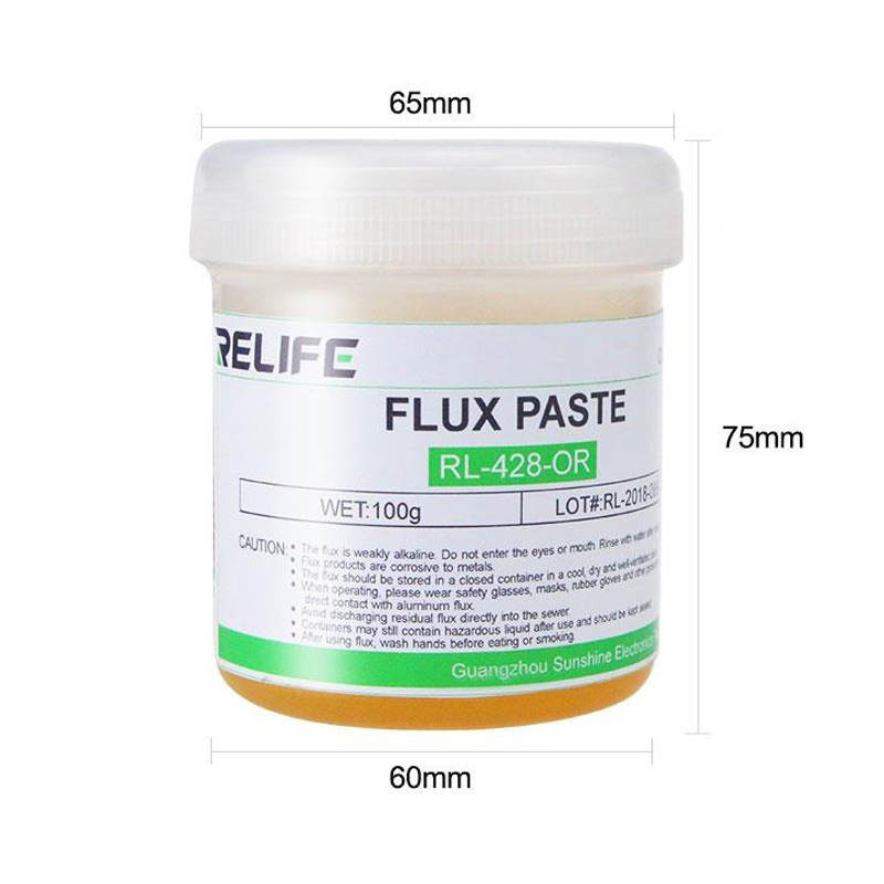خمیر فلکس کاسه ای Relife RL-428-OR 100g