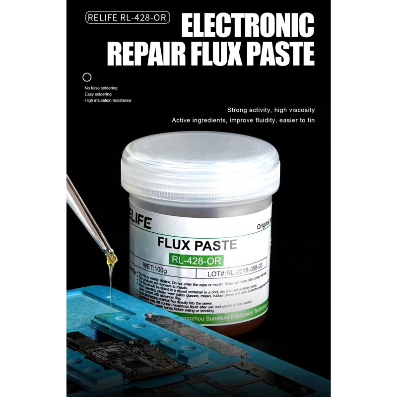 خمیر فلکس کاسه ای Relife RL-428-OR 100g