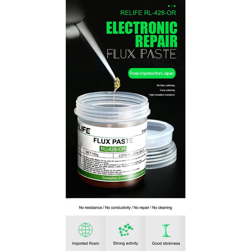 خمیر فلکس کاسه ای Relife RL-428-OR 100g