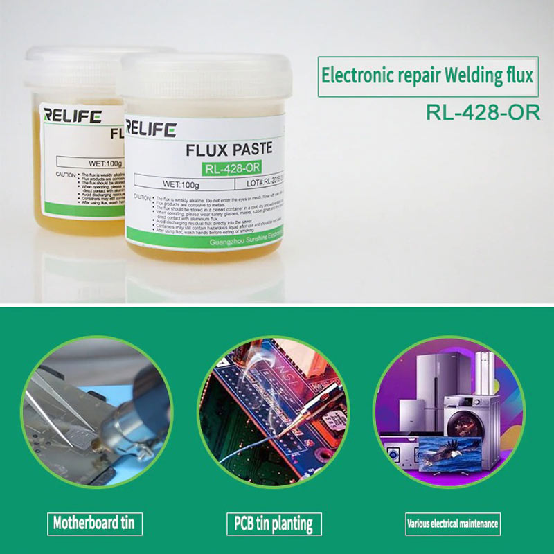 خمیر فلکس کاسه ای Relife RL-428-OR 100g