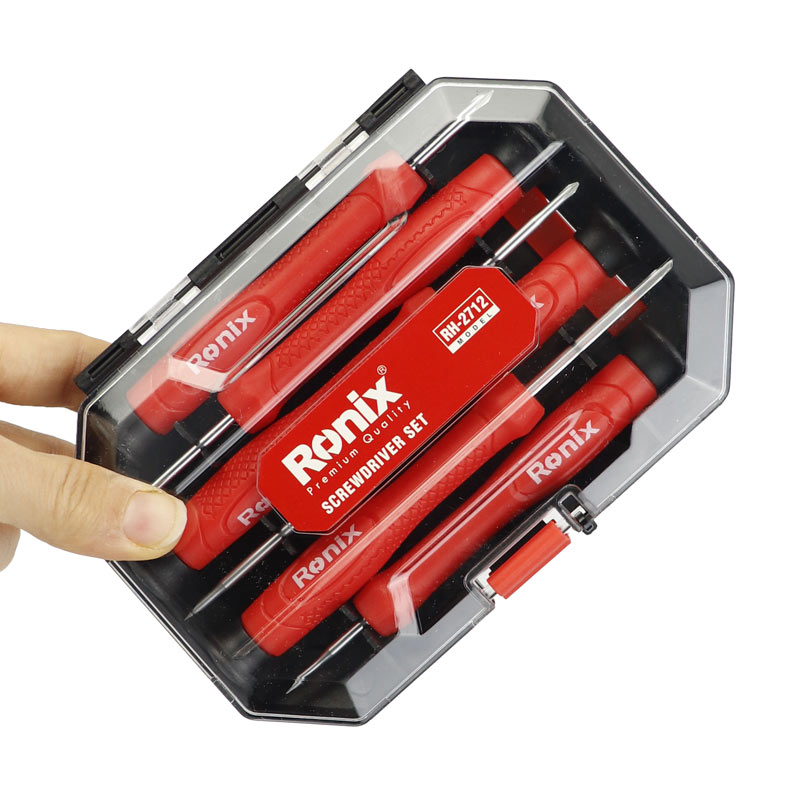 ست پیچ گوشتی ساعتی 6 عددی Ronix RH-2712