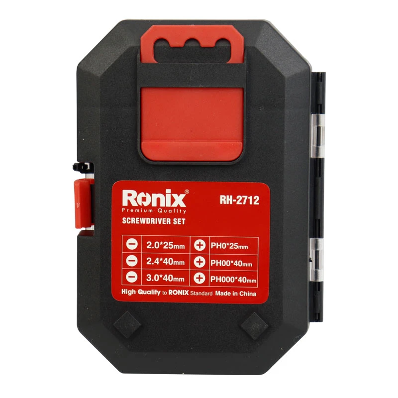 ست پیچ گوشتی ساعتی 6 عددی Ronix RH-2712