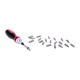 ست پیچ گوشتی جغجغه ای ساعتی و سری بکس 55 عددی Ronix RH-2717