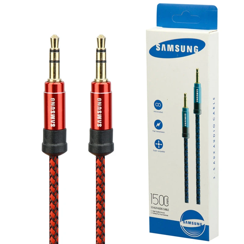 کابل AUX کنفی سامسونگ Samsung طول 1.5 متر