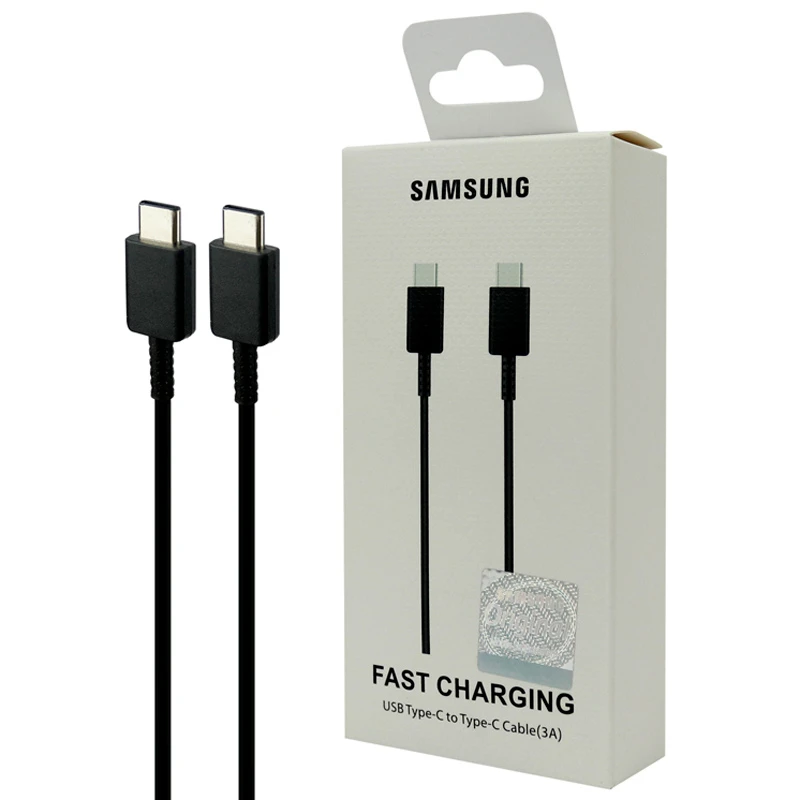 کابل تبدیل فست شارژ Samsung 3A Type-C To Type-C 1m