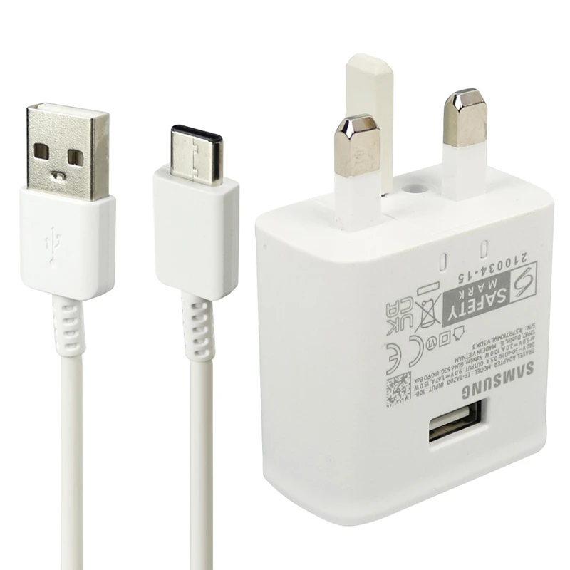 شارژر دیواری 10 وات سامسونگ A22 2A + کابل تایپ سی