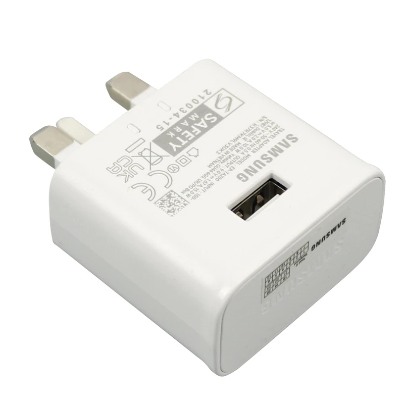 شارژر دیواری 10 وات سامسونگ A22 2A + کابل تایپ سی