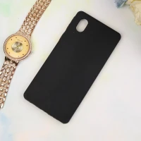 قاب طرح سیلیکونی Samsung Galaxy A01 Core مشکی