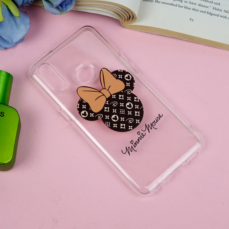 قاب ژله ای شفاف طرحدار مینی موس Samsung Galaxy A10s
