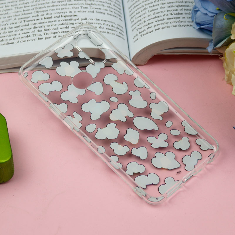 قاب ژله ای شفاف طرحدار پلنگی Samsung Galaxy A10s