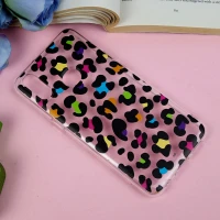 قاب ژله ای شفاف طرحدار پلنگی Samsung Galaxy A10s