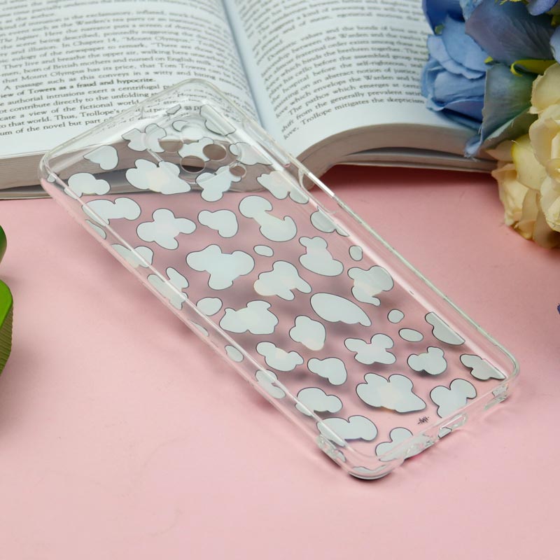قاب ژله ای شفاف طرحدار پلنگی Samsung Galaxy A12