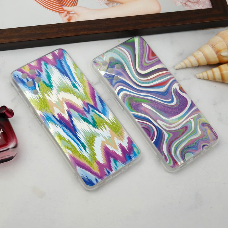 قاب محافظ لنزدار هولوگرامی اکلیلی Samsung Galaxy A12