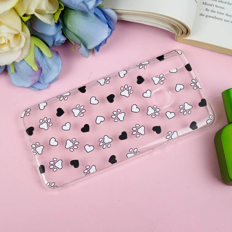 قاب ژله ای سامسونگ Galaxy A20s طرح ردپا