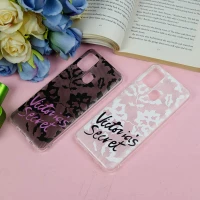 قاب ژله ای شفاف طرحدار ویکتوریا Samsung Galaxy A21s