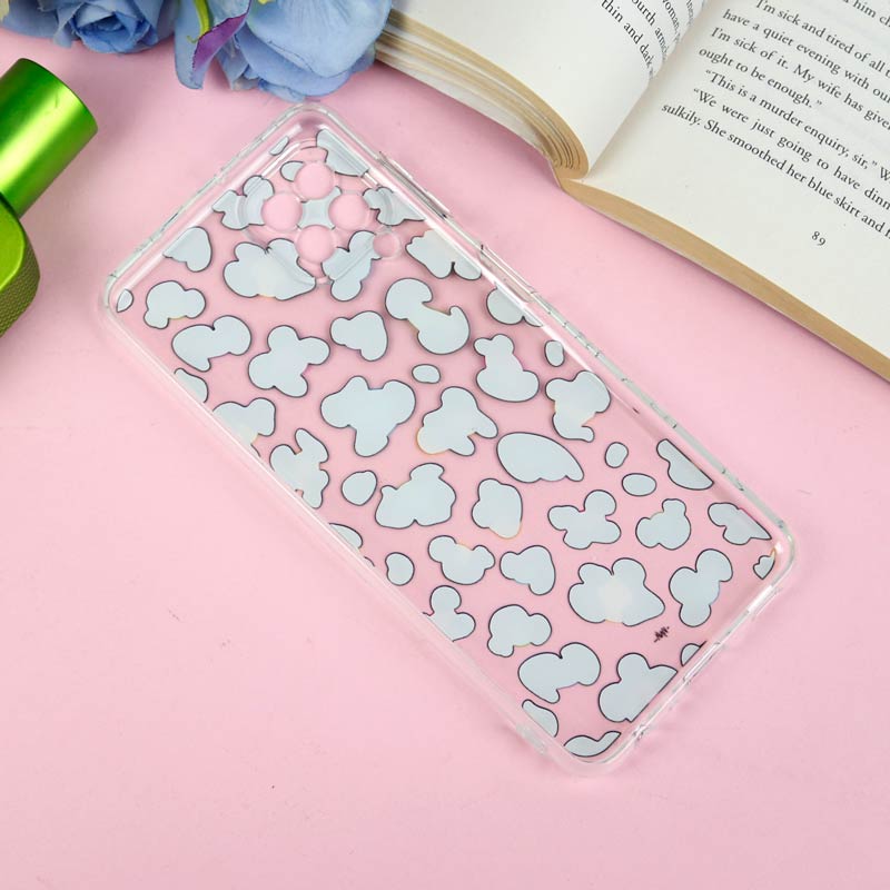 قاب ژله ای سامسونگ Galaxy A22 4G طرح پلنگی محافظ لنزدار